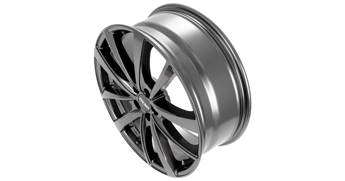 Jante Alu OXXO VIDORRA DARK Gun métal (OX18) 7,5x19 5x108 ET46 , Alésage 67.1