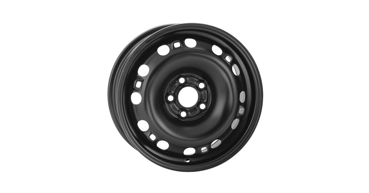 Jante Tole/Acier, ALCAR , No 7760, 6X15 5/100 ET38 ,ALESAGE 57,1