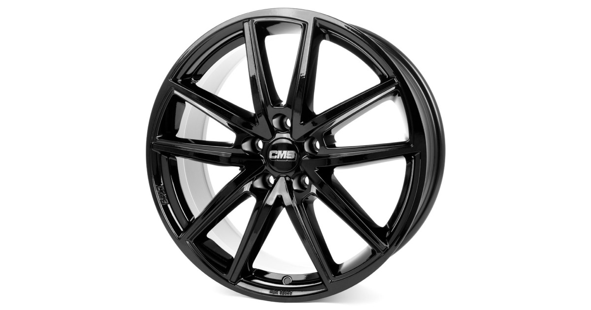 Jante ALU, CMS C30 Noir Brillant, 7.5X18 5/112 ET40, Alésage 57.1