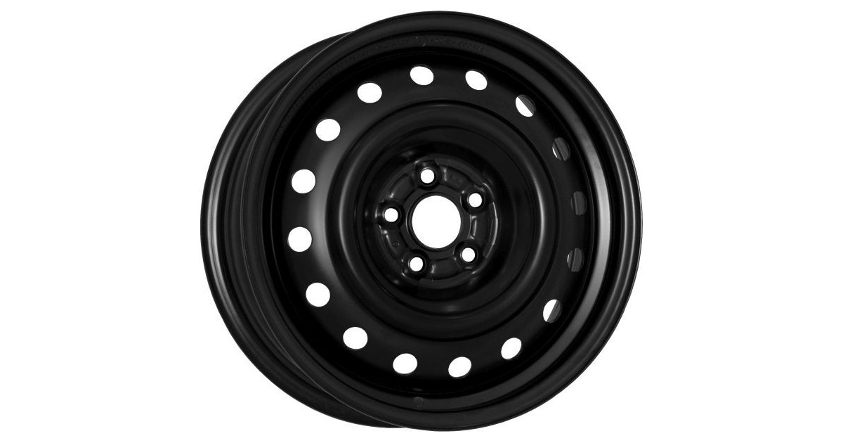 Jante Tole/Acier ,No 7552,  6,5X16 5/100 ET55 ,ALÉSAGE 56.1,SUBARU Impreza