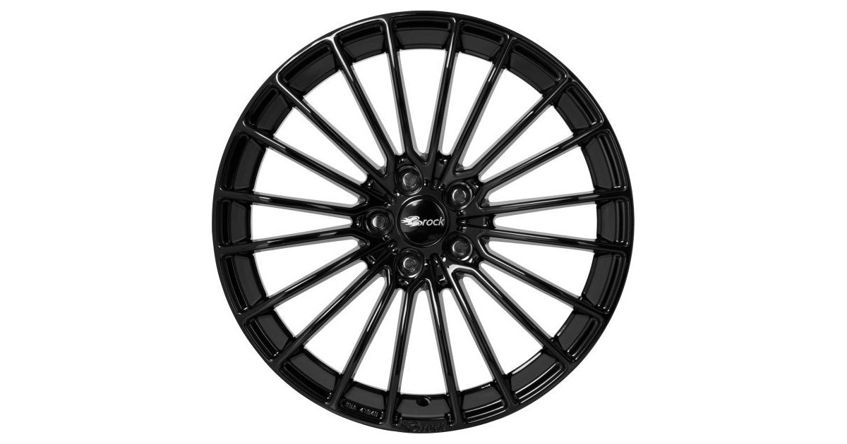 Jante Alu  Brock B24 Gloss Black (SG) 7,5x17 5x112 ET47 , Alésage 66.6