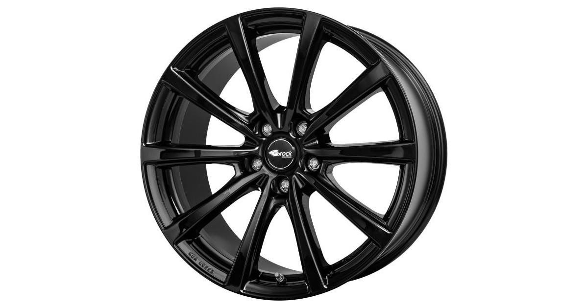 Jante Alu Brock B32 Gloss Black (SG) 9,5x19 5x114.3 ET45 , Alésage 64.1