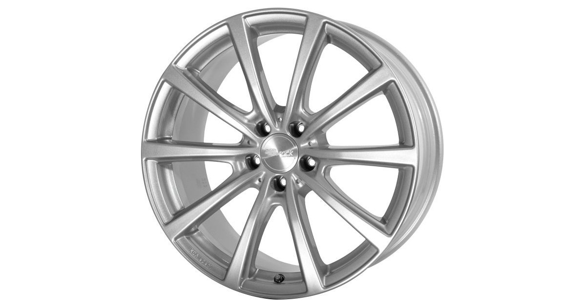 Jante Alu Brock B32 - KS Crystal Silver 9,5x20 5x114.3 ET45 , Alésage 64.1