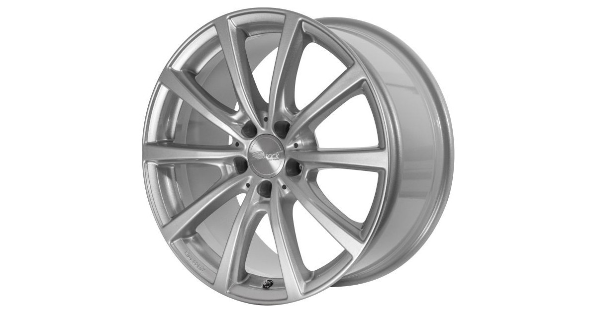 Jante Alu Brock B32 - KS Crystal Silver 9,5x20 5x114.3 ET45 , Alésage 64.1