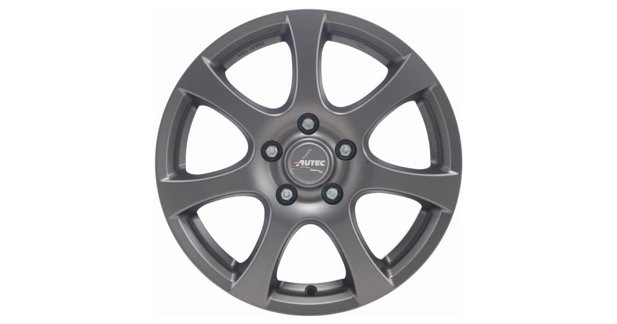 Jante Alu Autec Zenit anthracite mat laqué (AM) 5,5x14 4x98 ET35 , Alésage 58.1