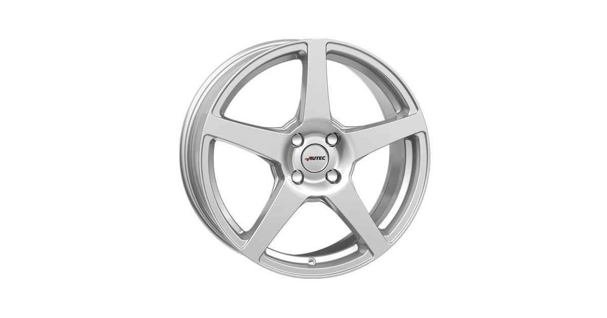 Jante Alu Autec Valea argent brillant (SI) 6,5x16 5x108 ET45 , Alésage 70.1
