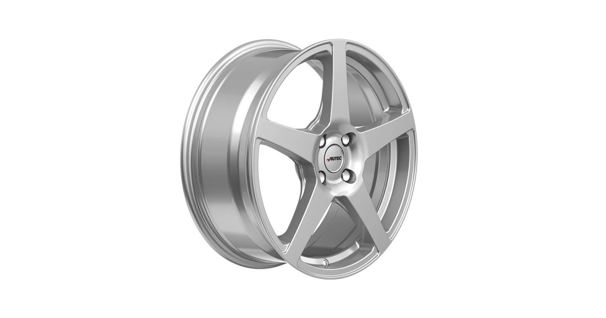 Jante Alu Autec Valea argent brillant (SI) 6,5x16 5x108 ET45 , Alésage 70.1
