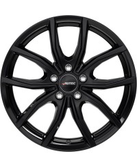 Jante Alu Autec Vidra Noir (S) 6x16 5x100 ET45 , Alésage 57.1