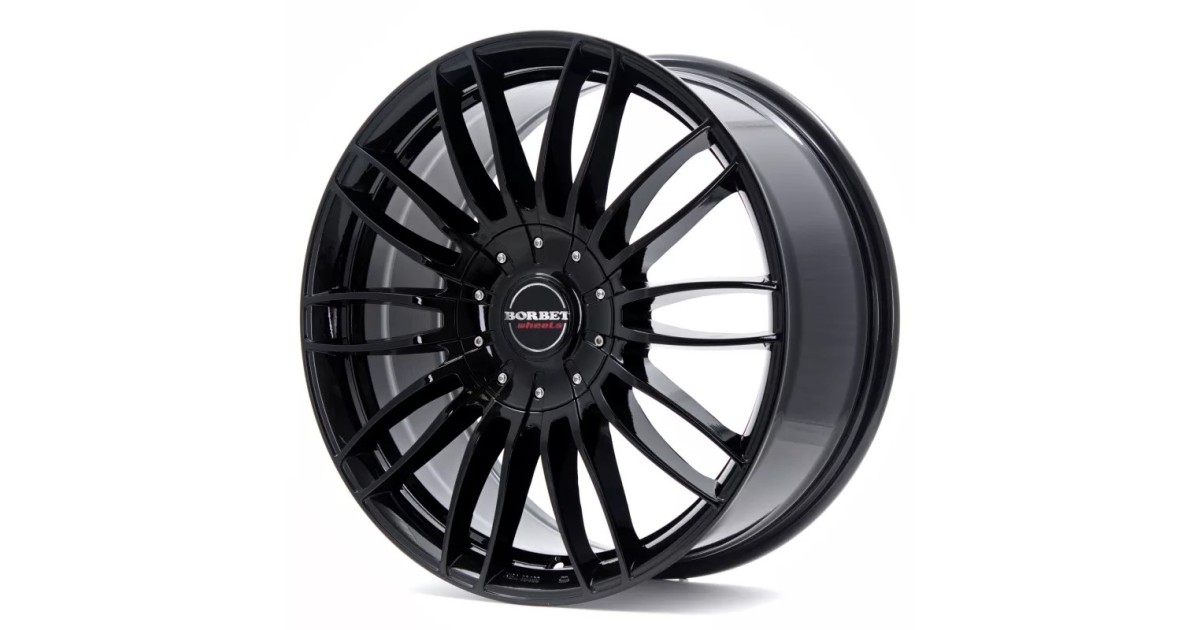 Jante Alu BORBET CW3 Noir brillant (BG)  7,5x17 5x160 ET47 , Alésage 65.1