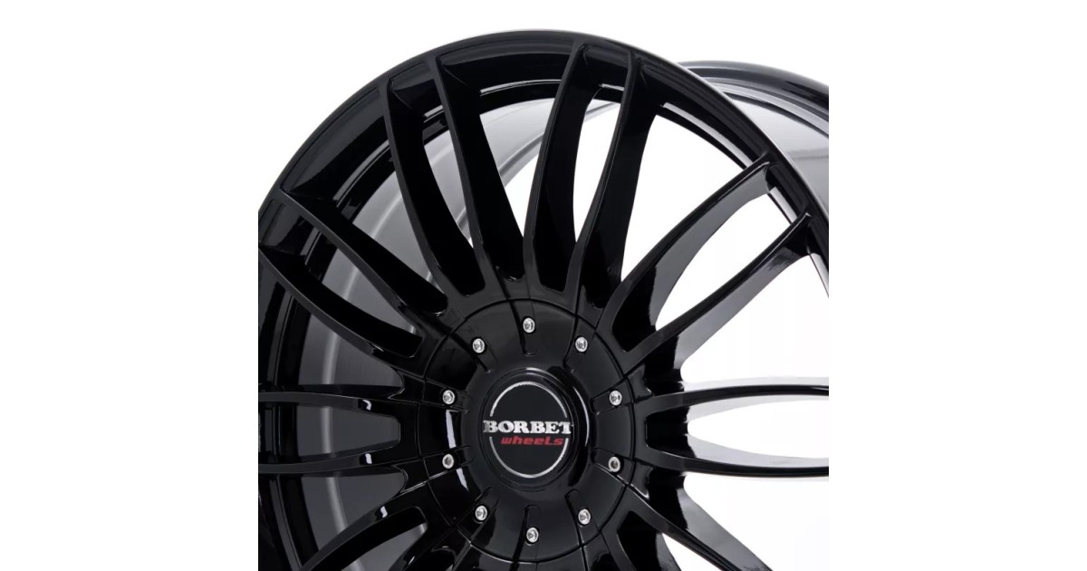 Jante Alu BORBET CW3 Noir brillant (BG)  7,5x17 5x160 ET47 , Alésage 65.1