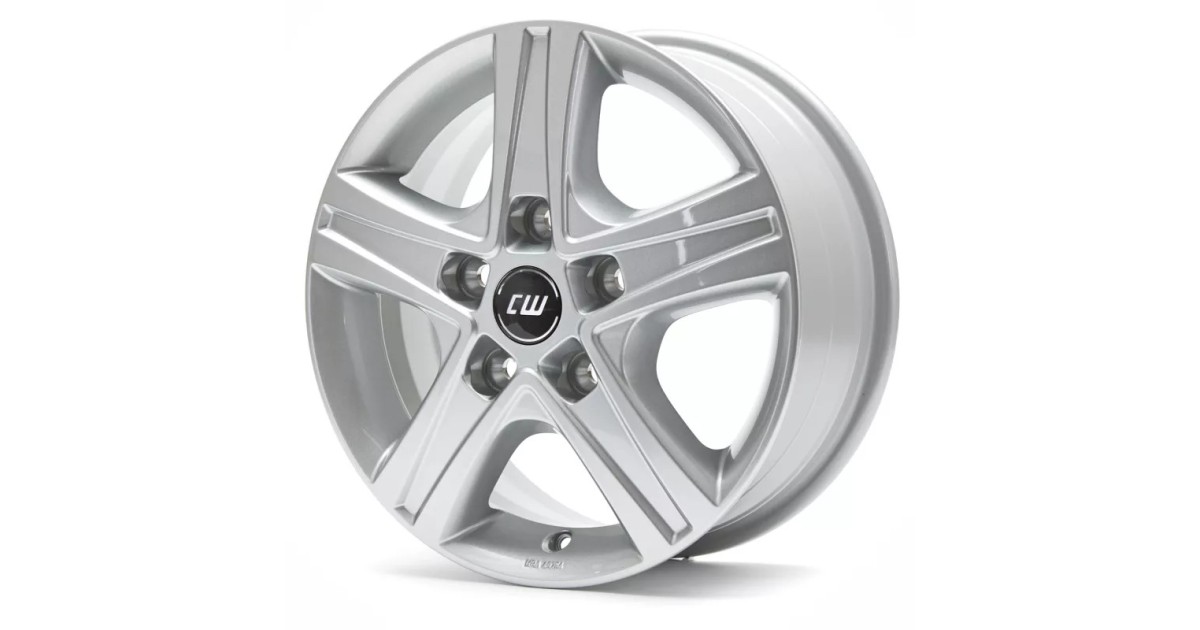 Jante Alu BORBET CWD crystal silver (KS) 7x17 5x108 ET46 , Alésage 65.1