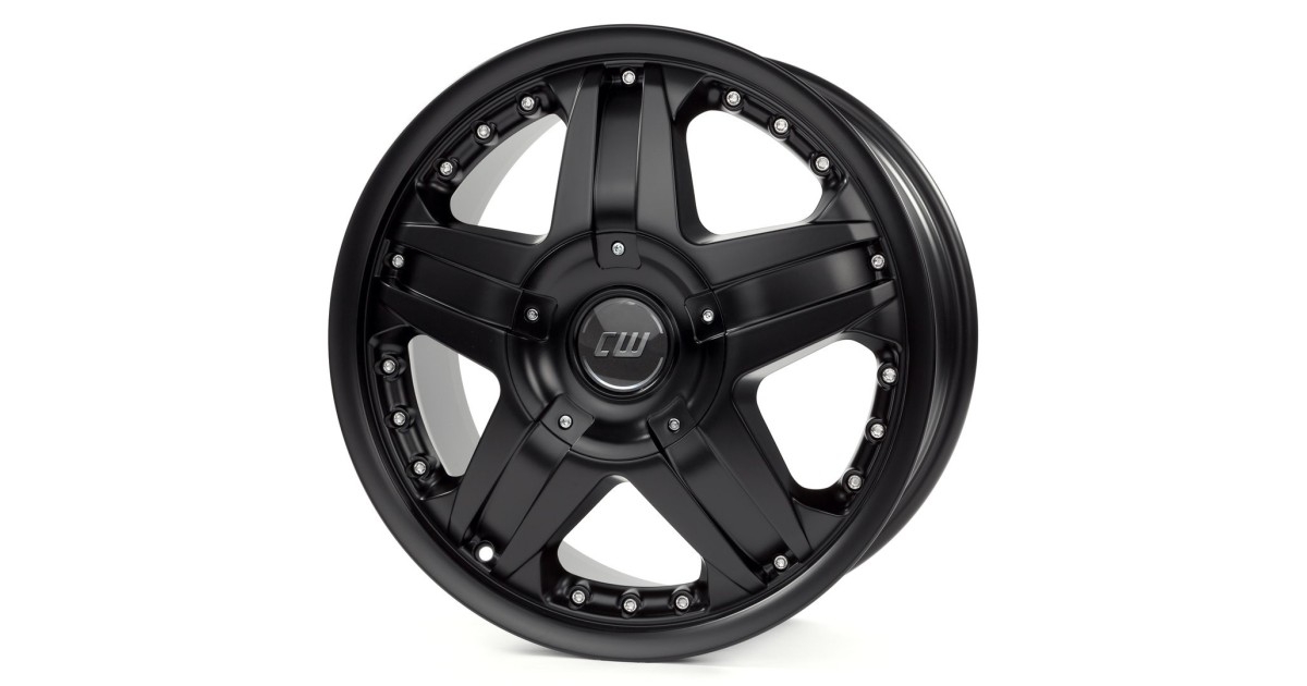 Jante Alu BORBET CWB BLACK MATT (BM) 8x18 5x120 ET53 , Alésage 65.1