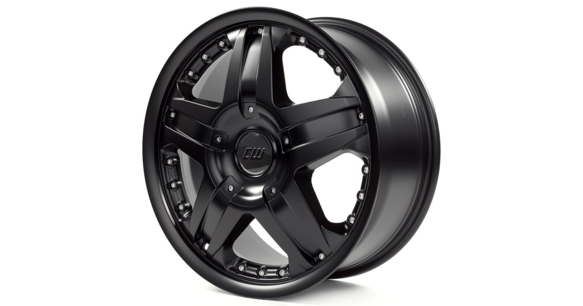 Jante Alu BORBET CWB BLACK MATT (BM) 8x18 5x120 ET53 , Alésage 65.1
