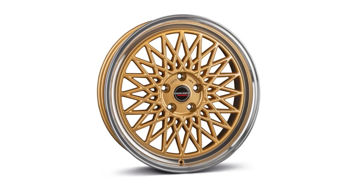Jante Alu BORBET B gold rim polished (GRP) 8x17 5x112 ET45 , Alésage 66.6