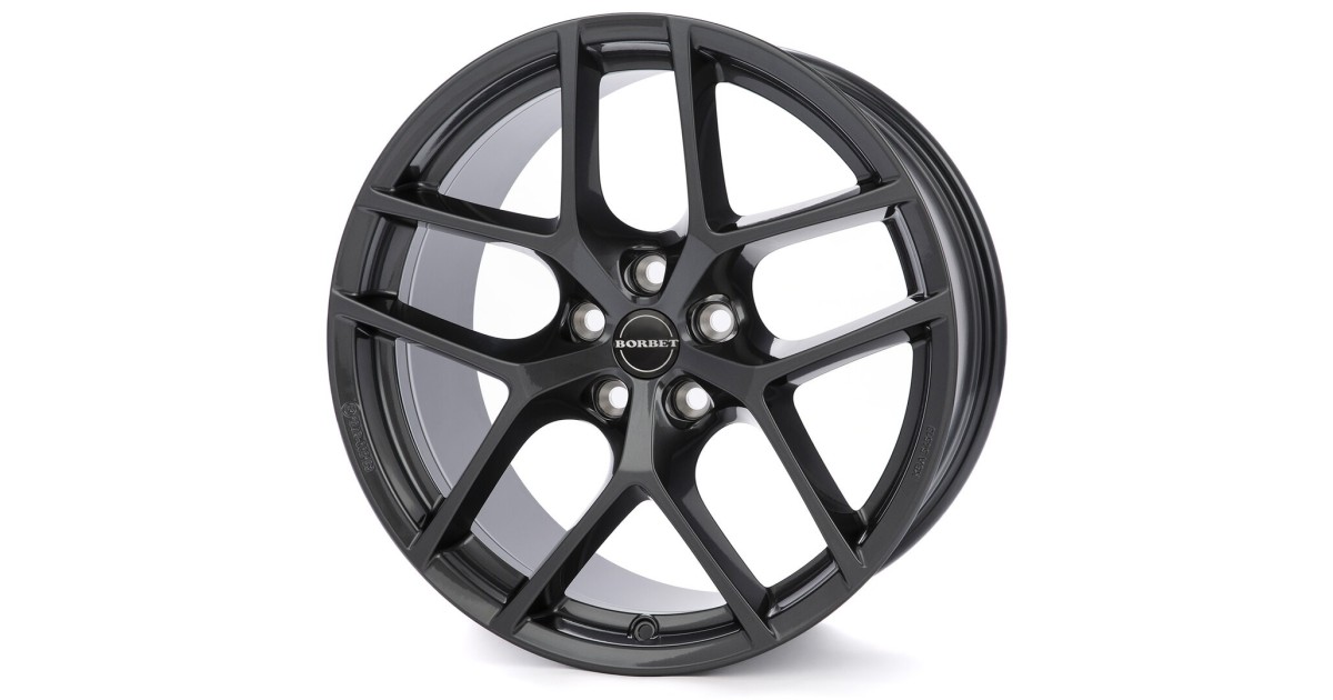 Jante Alu BORBET Y e-grey (EG) 9,5x19 5x114.3 ET45 , Alésage 64.30