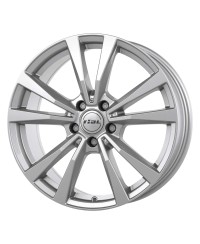 Jante Alu RIAL M12 Polar-silber (Argent) 8x19 5x108 ET50 , Alésage 63.4