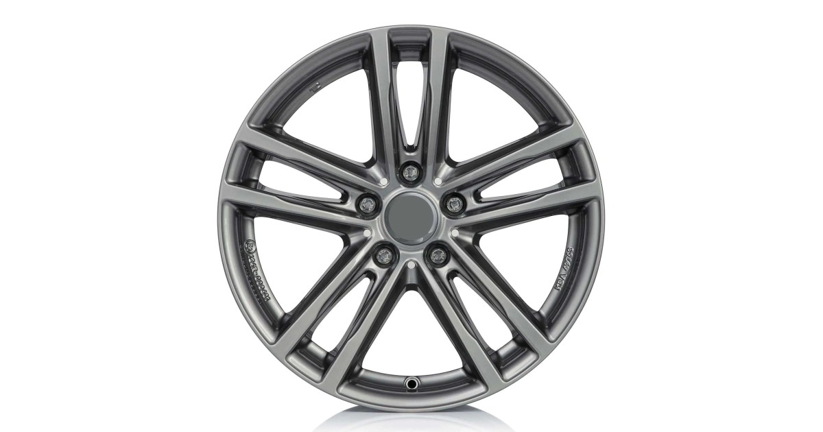 Jante ALU, Rial X10- Anthracite métallisé, 7.5X17 5/112 ET40, Alésage 57.1