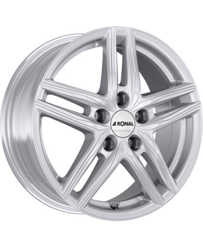 Jante Alu RONAL R65 Argent  7x18 5x112 ET51  , Alésage 66.6