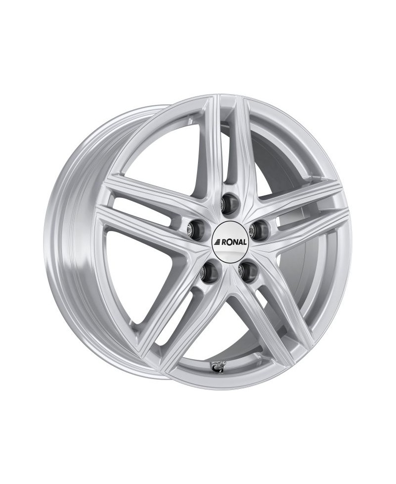 Jante Alu RONAL R65 Argent  7x18 5x112 ET51  , Alésage 66.6