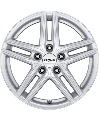 Jante Alu RONAL R65 Argent  7x18 5x112 ET51  , Alésage 66.6