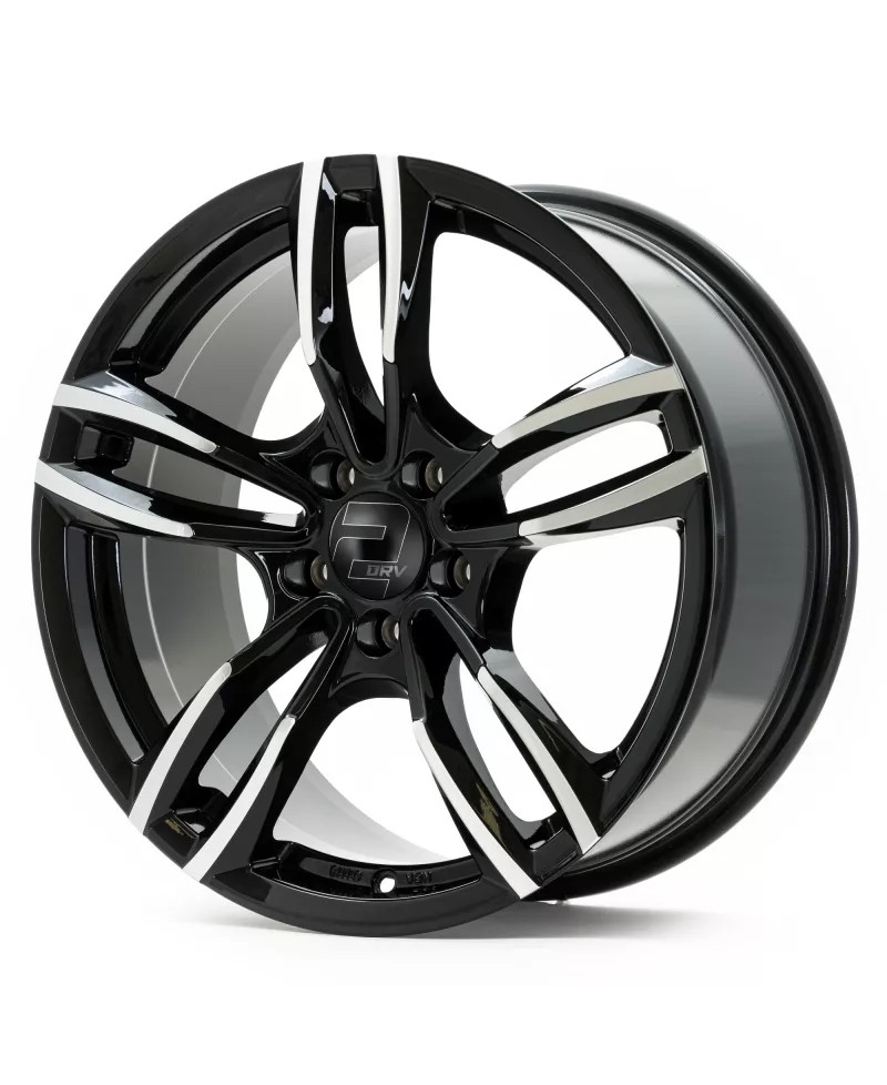 Jante ALU, Wheelworld - 2DRV WH29/SP+ Noir poli brillant, 7.5X17 5/120 ET37, Alésage 72.6