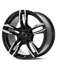 Jante ALU, Wheelworld - 2DRV WH29/SP+ Noir poli brillant, 7.5X17 5/120 ET43, Alésage 72.6