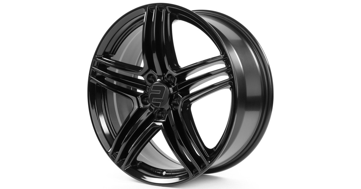 Jante ALU, Wheelworld - 2DRV WH12/SW+ Noir brillant, 9X20 5/112 ET35, Alésage 66.6