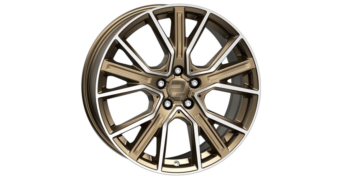 Jante ALU, Wheelworld - 2DRV WH34/BRP Bronze mat ,Face polie, 8.5X19 5/112 ET35, Alésage 66.6