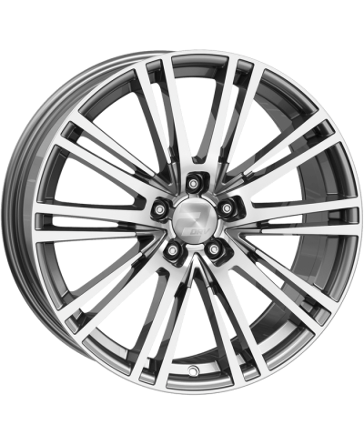 Jante ALU, Wheelworld - 2DRV WH18/DGP+ Daytona Gris Anthracite Face polie, 9X20 5/112 ET37, Alésage 66.6