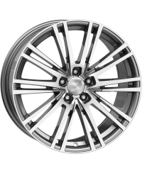 Jante ALU, Wheelworld - 2DRV WH18/DGP+ Daytona Gris Anthracite Face polie, 9X20 5/112 ET37, Alésage 66.6