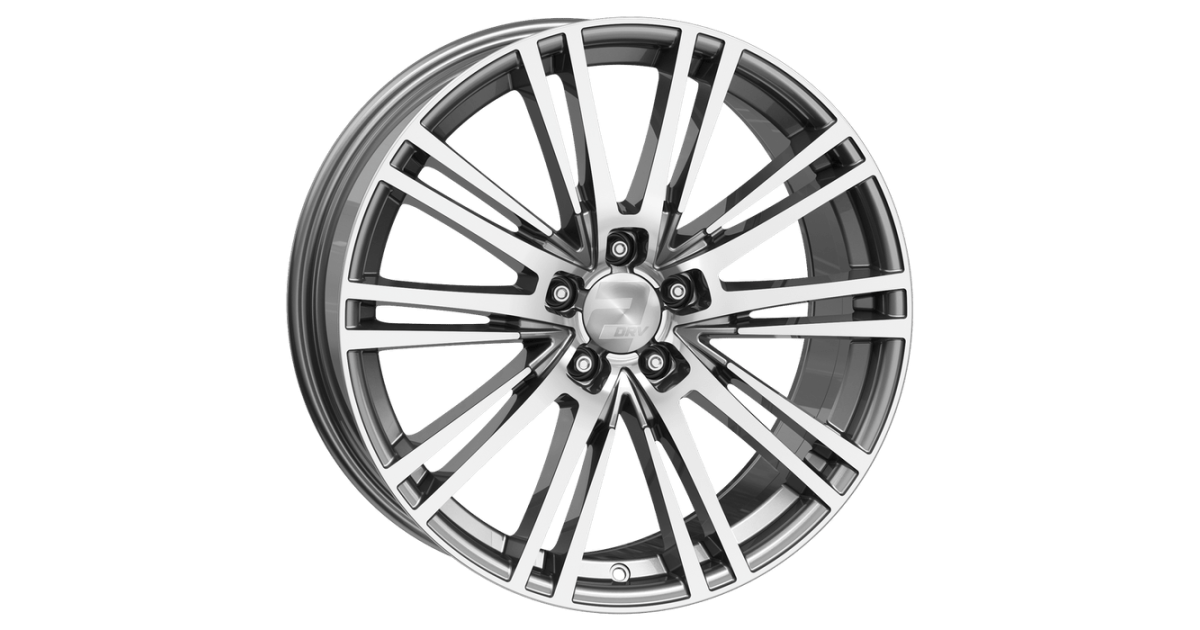 Jante ALU, Wheelworld - 2DRV WH18/DGP+ Daytona Gris Anthracite Face polie, 9X20 5/112 ET37, Alésage 66.6