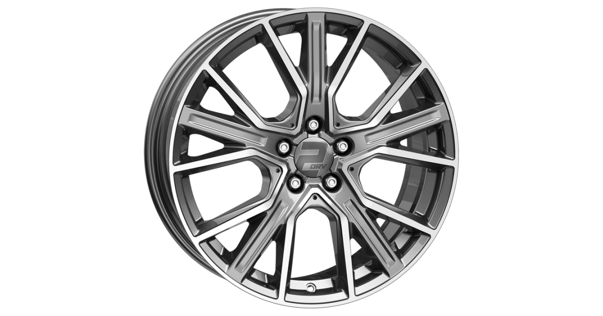 Jante ALU, Wheelworld - 2DRV WH34/DGP+ Daytona Gris Anthracite Face polie, 9X20 5/112 ET40, Alésage 66.6