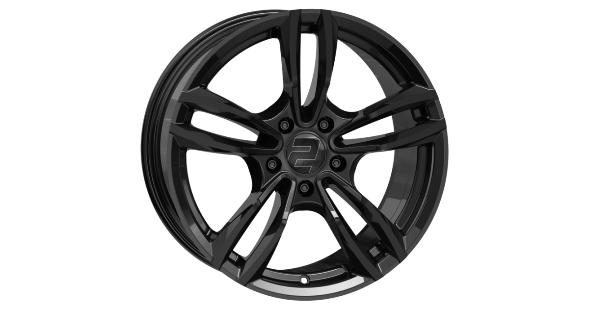 Jante ALU, Wheelworld - 2DRV WH29/SW+ Noir brillant laqué, 7.5X17 5/120 ET37, Alésage 72.6