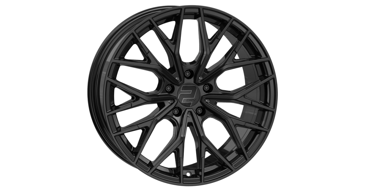 Jante ALU, Wheelworld - 2DRV WH37/SW+ Noir brillant laqué, 8.5X19 5/112 ET48, Alésage 66.6