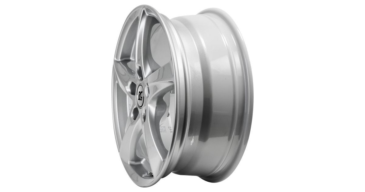Jante Alu RC Design  RC30 (KS) Argent 6,5x16 5x108 ET50 , Alésage 63.40