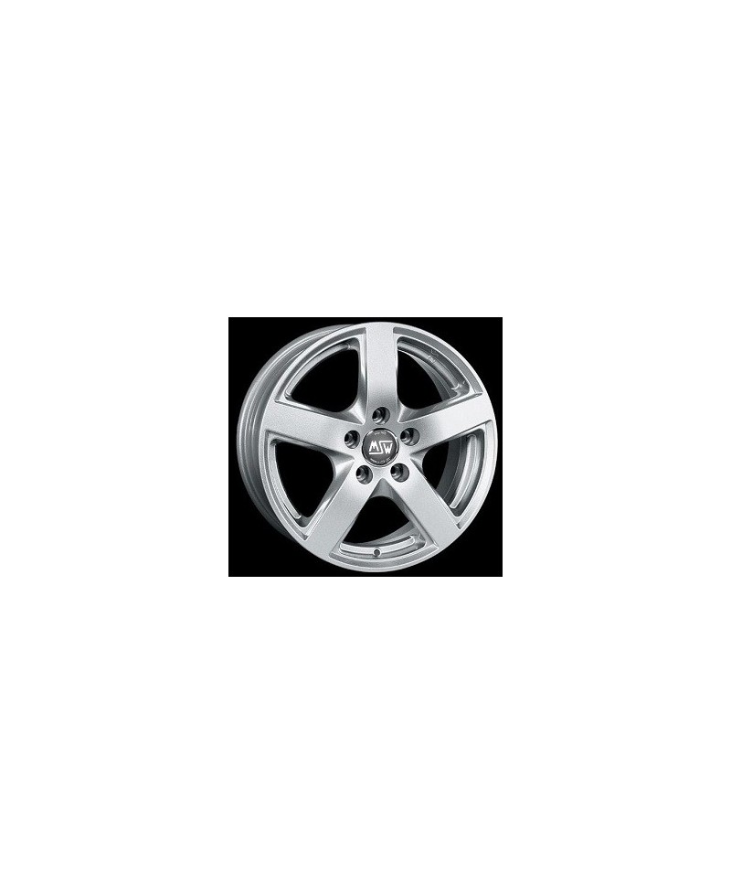 Jante ALU, MSW 55/SI/ET30 FULL SILVER, 8.50X19 5/112 ET30, Alésage 73.10