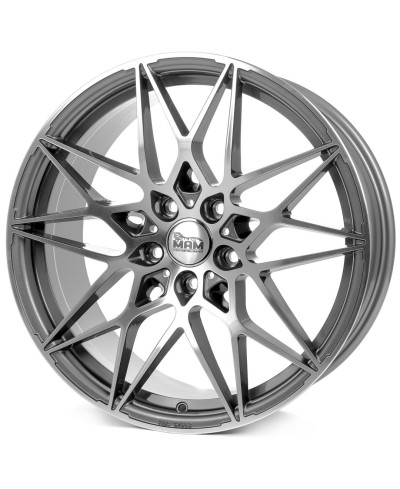 MAM B2 PALLADIUM FRONT POLISH 8x18 5/120 ET35 Alésage 72,6