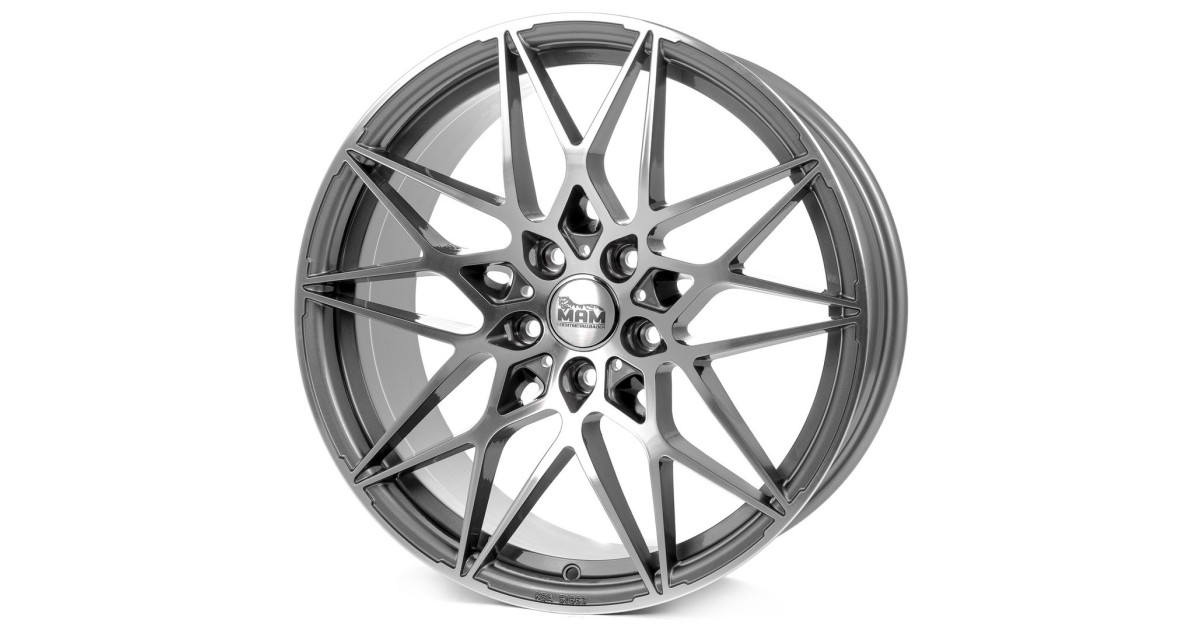 MAM B2 PALLADIUM FRONT POLISH 8x18 5/120 ET35 Alésage 72,6