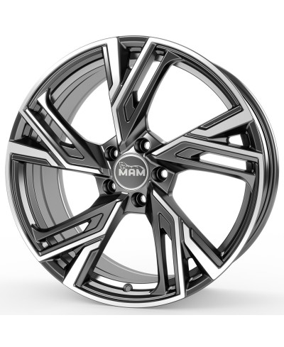 MAM RS5 PALLADIUM FRONT POLISH 8,5x19 5/120 ET35 Alésage 72,6