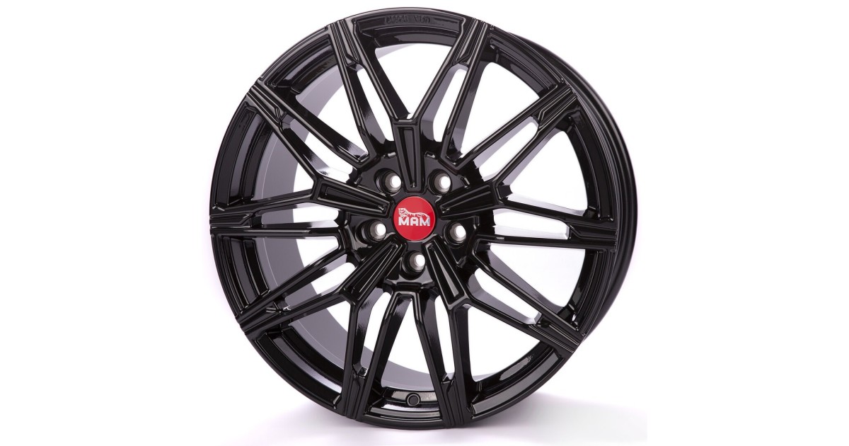 MAM B3 BLACK PAINTED 8,5x19 5/120 ET35 Alésage 72,6