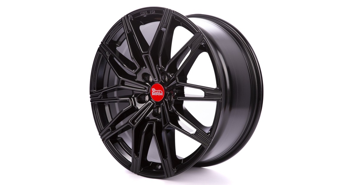 MAM B3N BLACK PAINTED 8,5x19 5/112 ET30 Alésage 66,6
