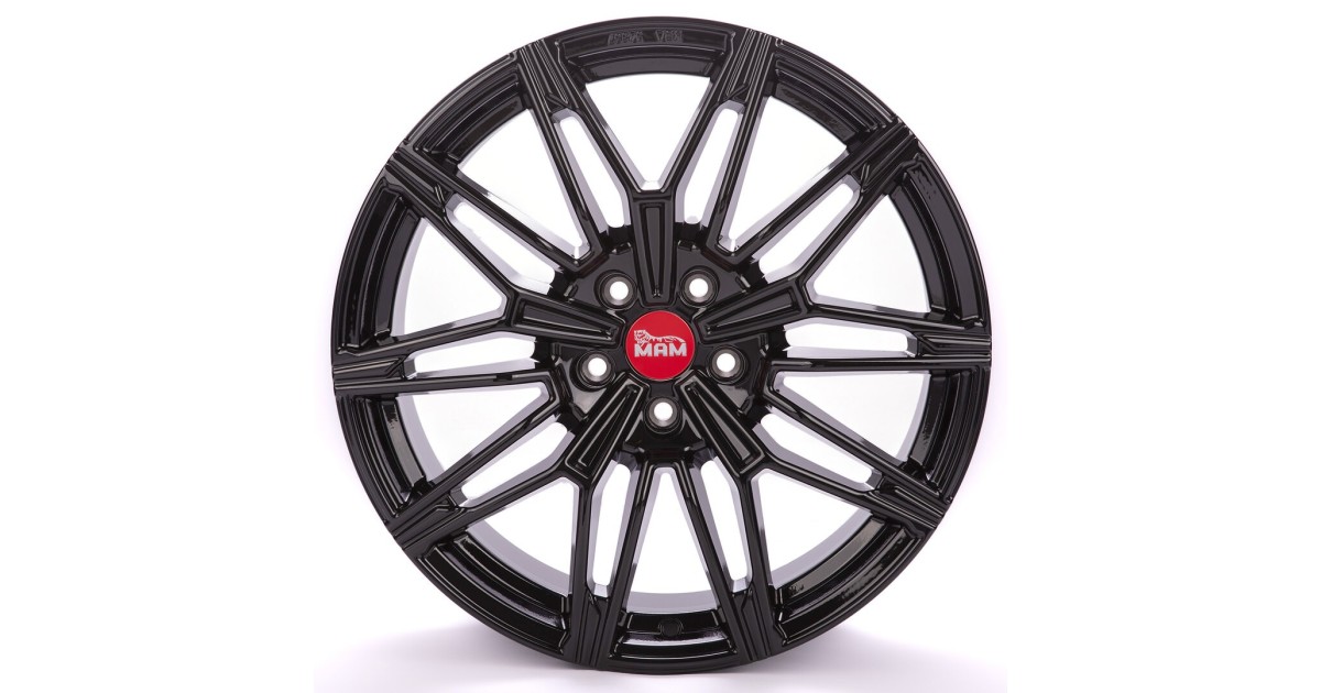 MAM B3N BLACK PAINTED 8,5x19 5/112 ET30 Alésage 66,6