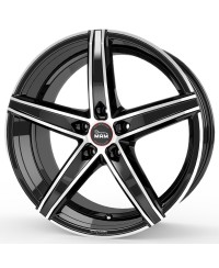 MAM OX-18 BLACK FRONT POLISH 8,5x19 5/112 ET30 Alésage 66,6