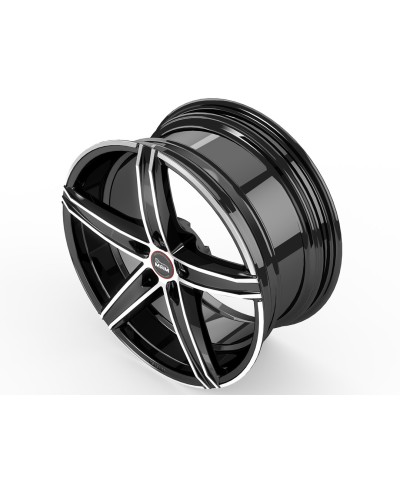 MAM OX-18 BLACK FRONT POLISH 8,5x19 5/112 ET30 Alésage 66,6