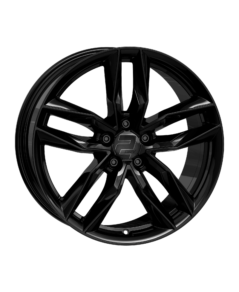 Jante ALU, Wheelworld - 2DRV WH40 SW+ Noir brillant laqué 7.5X18 5/112 ET53, Alésage 66.6