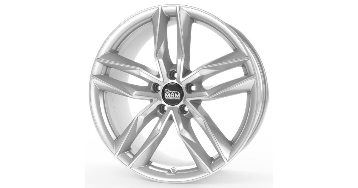 MAM RS3 SILVER PAINTED 8,5x20 5/112 ET45 Alésage 66,6