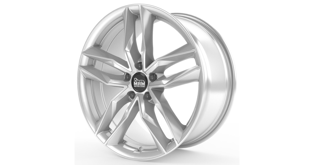 MAM RS3 SILVER PAINTED 8,5x20 5/112 ET45 Alésage 66,6