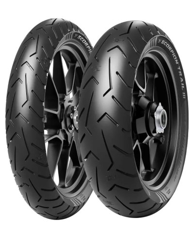 Pneu moto,  Pirelli Scorpion Trail III FRONT  100/90-18   56V TL