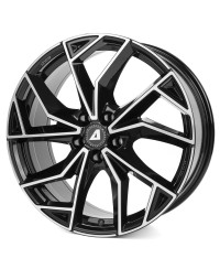 Jante Alu Alutec ADX.02 Diamond Black Front Polished 9x20 5x112 ET42, Alésage 57.1