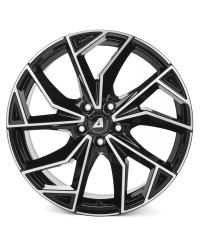 Jante Alu Alutec ADX.02 Diamond Black Front Polished 9x20 5x112 ET42, Alésage 57.1